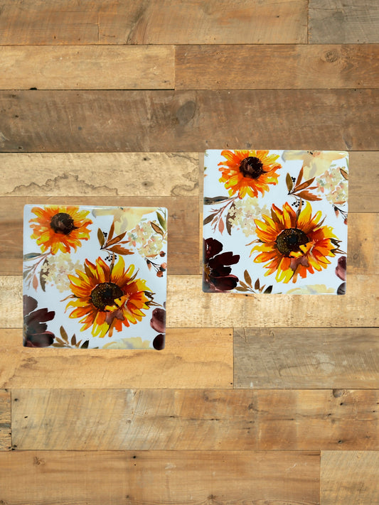 Sunflower Coasters