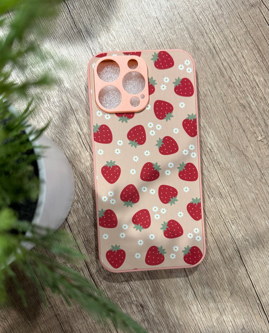 iPhone Case - Strawberries