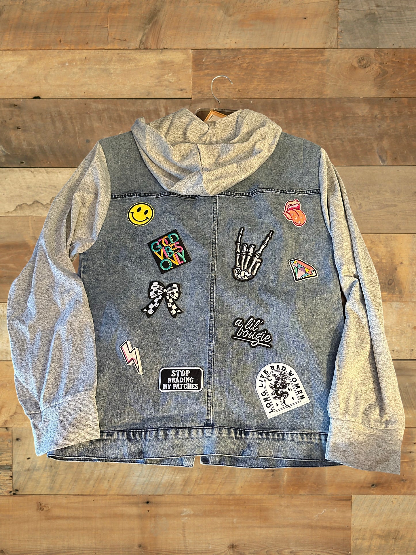 Hooded Denim Jacket