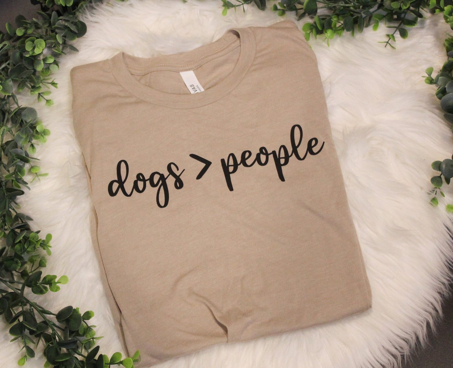 Dogs Over People | Dog Lovers | Unisex T-shirt | Dog Mom